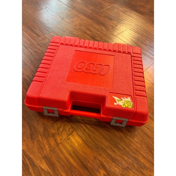 Lego Red Carrying Case With Secure Clasps & Handle For Storage Or Transport Of L - Picture 1 of 11